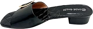 Square flat sandals with adjustable jade-bbaldi loop for women.. DIAYTAR NIGERIA connects your desires with reality through our affordable e-commerce platform and quick delivery.