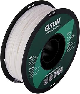 Filament ESUN PLA+ 1.75 mm | Cash resistant - Smooth finish plane | Filament for 3D FDM printers | roller tolerance PL more than +/- 0.05 mm (white).. DIAYTAR NIGERIA connects you with thousands of products at competitive prices, delivered within a week.
