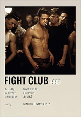 Posters of the Mystery Fight Club 12 "X 18" film without framework.. Looking for quality and speed? You’ll find both at DIAYTAR Nigeria.