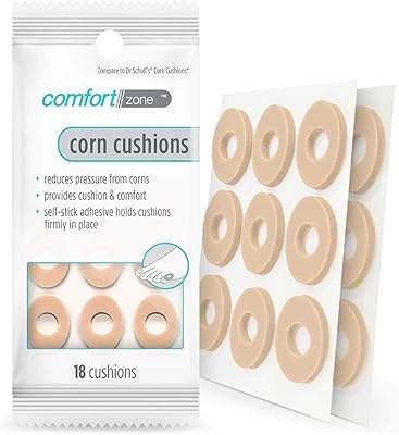 Comfort zone corn cushions, sticker corn pads to relieve stress of corn, 18 pieces.. DIAYTAR NIGERIA: Where shopping is easy, prices are low, and delivery is just days away.