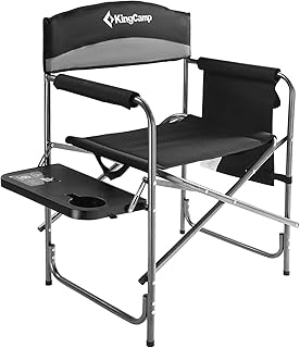 Kingcamp Robust folding campsite, oversized padded seat with extra table and side pockets.. Affordable convenience is here — shop DIAYTAR Nigeria today.