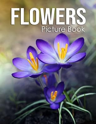 Image book on flowers: Beautiful types of flowers with large -characters in large characters for the elderly. Colorful book for patients with Alzheimer's disease and the elderly with dementia... DIAYTAR NIGERIA: Connecting every Nigerian with quality products at prices everyone can afford.