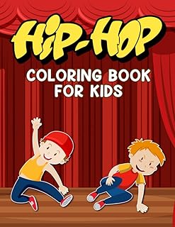 Hip Hop Coloring Book for children: Music pages.. DIAYTAR NIGERIA: Where smart shoppers find everything they need at prices they can afford.