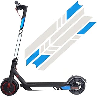 Reflective stickers for Xiaomi M365 ninebot ES2 ES3 ES4 ES4 electric scooter, waterproof night night reflective film sticker, pedal scooter accessories (blue-money-money).. Nigeria's fastest-growing e-commerce site offers unbeatable prices and delivery within 8 days.