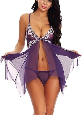 Sexy lace lingerie for women, large size, silk satin (color: purple, size: l).. DIAYTAR NIGERIA: Where affordability meets reliability with thousands of products delivered promptly.