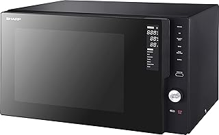 Sharp 28L 2500W R-28CN (K) electric oven, entirely digital with combination/grill/black stove.. DIAYTAR NIGERIA: Connecting Nigerians with affordable products delivered promptly nationwide.