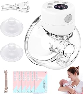 Portable hand-free electrical purel S12, wireless breast pump with LCD screen, 2 modes, 9 levels, 24 mm flange, new breast milk extractor, milk pumping gifts.. Shop smarter, not harder with DIAYTAR NIGERIA - thousands of products at your fingertips with affordable delivery.