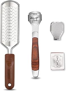 Delfino pedicure lime for large feet hair mower, wooden handle (10 spare blades and lime head for feet), set of pedicure files and heel scratch to remove calluses.. DIAYTAR NIGERIA makes online shopping accessible to all with budget-friendly prices and reliable delivery.