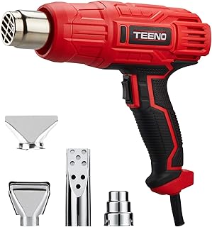 TINO thermal gun - Professional hot air pistol kit 2000 W for paint stripping with temperature settings, durable protection against overloads, double quick heating wire - red red - red red - red red - red red - red red - red red -.. Your trusted shopping partner, DIAYTAR NIGERIA offers extensive selection with quick delivery options.