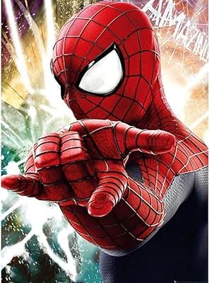 Diamond 5D Spiderman Diamond Painting Kit yourself by numbers, embroidery paints in crystal rhinestones, art images for house wall decoration (Spiderman 12 x 16 inches).. Discover why DIAYTAR NIGERIA is the smart shopper's choice for affordable products delivered nationwide.