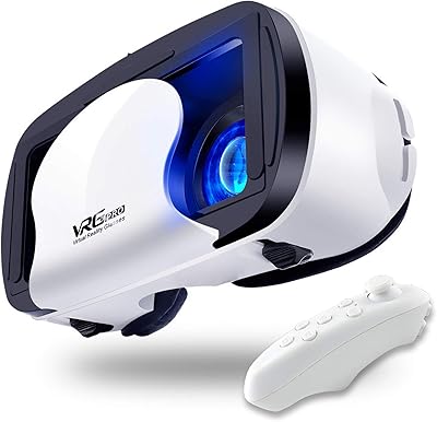 VR headset with adjustable 3D protection virtual reality glasses controller.. Discover endless possibilities with DIAYTAR NIGERIA's comprehensive catalog and budget-friendly delivery.