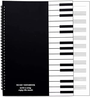 Music notebook paper notebook for writing Elecdon leaf manuscripts.. DIAYTAR NIGERIA connects you with endless possibilities through our affordable e-commerce platform.