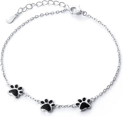 Sterling Sterling S925 Silver Chat Bracelet for pets, Sterling Silver.. Easy checkout, quick delivery — shop now on DIAYTAR Nigeria.