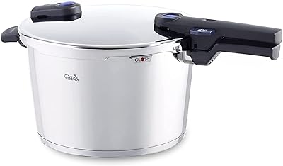 Vitaquick fissler pressure cooker (6L - 22 cm) steam cooker at 2 cooking, stainless steel - induction, gas, glass, ceramic and electric.. Shop like never before with DIAYTAR NIGERIA's comprehensive marketplace and budget-friendly shipping.