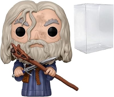 The Lord of the Rings - Gandalf The Gray Funko Pop! Vinyl figurine (included with the Pop Box protection bag).. Buy better with DIAYTAR Nigeria — the ultimate e-commerce platform in Nigeria.
