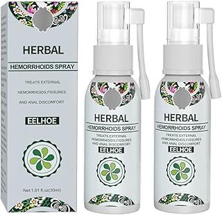 Natural spray based on plants for hemorrhoids, 2 pieces, processing spray of internal and external hemorrhoids, anal soothing spray, quick hemorrhoid relief spray, hemorrhoid relief cream.. Experience the future of online shopping with DIAYTAR NIGERIA's extensive product range and competitive pricing.