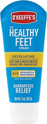 Exfoliating cream for the O'Keeffe Healthy Feet feet, 3 oz tube.. DIAYTAR NIGERIA delivers satisfaction with every purchase through our affordable and reliable service.