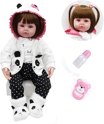 18-inch reborn baby dolls, real flexible vinyl doll, newborn doll, baby baby toys from 3 years old, white, silicone.. DIAYTAR NIGERIA makes every shopping desire a reality with affordable prices and delivery in 5-8 days.