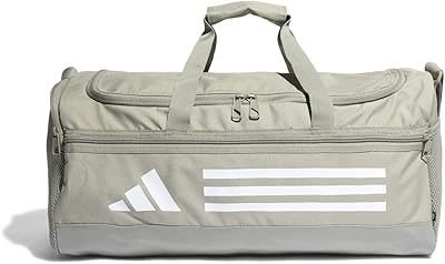 Adidas Unisex sports bag, Celebrity/White, Size M, Celebrity/White, M, Duffel.. Join the movement — fast, affordable shopping only at DIAYTAR Nigeria.