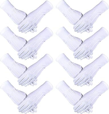 8 pairs of nylon gloves, police uniform, cosplay costume, honor tuxedo, parade for women and men.. DIAYTAR NIGERIA brings online shopping to every Nigerian with affordable prices and reliable shipping.