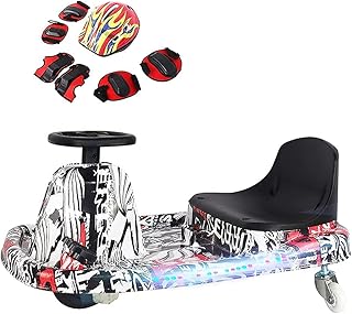 Cool Baby 36V electric BABY Electric scooter, 3-speed adjustable drift car, with Casque and LED light protectors (starry sky).. DIAYTAR NIGERIA revolutionizes online shopping with competitive prices and reliable 5-8 day delivery.