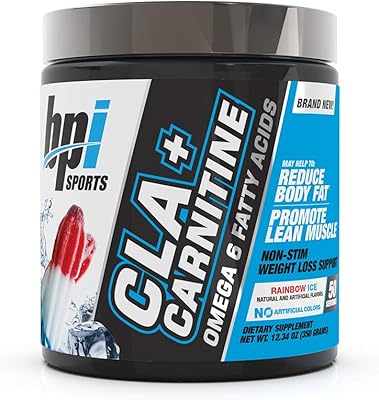 BPI Sports Cla + Carnitine - Muscle performance without caffeine - Men and women - Rainbow Ice - 50 portions - 12.2 Oz.. Shop without boundaries at DIAYTAR NIGERIA, offering affordable products with convenient delivery times.