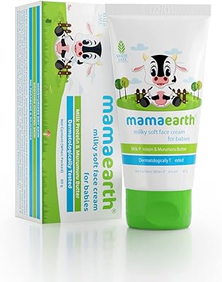Soft and Milky Cream for the Mama Earth Face for children, 60 ml contains Murumuru butter and milk proteins.. Your everyday shopping destination, DIAYTAR NIGERIA offers unbeatable value with quick delivery times.