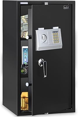 Large Rubik safe with digital keyboard and safety wardrobe lock for folders.. Shop with confidence at DIAYTAR NIGERIA, offering thousands of products with budget-friendly shipping.