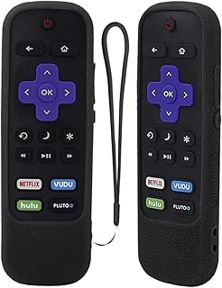 Silicone antichoc shell for TCL ROKU RC280 RC282 (black) remote control.. Discover endless possibilities with DIAYTAR NIGERIA's extensive product range and affordable shipping.