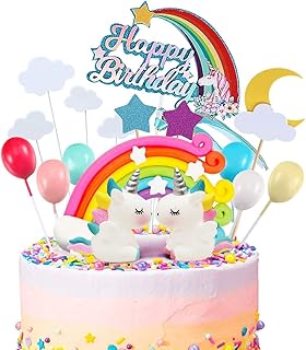 Castwave Cake Topper 21 Pieces Birthday Cake Decorations knot in.. DIAYTAR NIGERIA: Where shopping dreams become reality with affordable prices and prompt shipping.