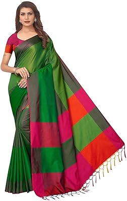 Dhruvi trendz sari in sweet cotton silk for women banana saree under 399 2021 beautiful women free sari waist with piece of blouse.. DIAYTAR NIGERIA: Making online shopping accessible with affordable prices and nationwide delivery service.