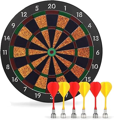 Play of professional magnetic darts Aurete with 6 magnetic darts, excellent game of darts for adults and children, interior games adapted to party games for family and friends.. Affordable online shopping is just a click away with DIAYTAR Nigeria.