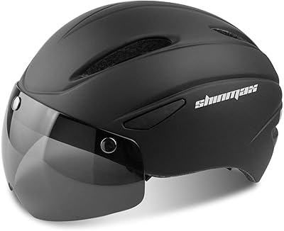 Shinemax bicycle helmet Men women bicycle helmet with detachable magnetic glasses adjustable for adults/mountain cycling helmet BC-001.. DIAYTAR NIGERIA brings affordable shopping to your fingertips with reliable delivery in less than 8 days.