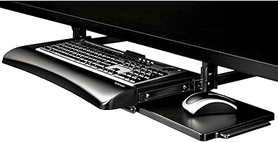 FELOWS Desk, black/silver keyboard drawer (9140305).. Your trusted shopping partner, DIAYTAR NIGERIA offers extensive selection with quick delivery options.