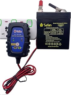 Fully automatic intelligent 1A charger, 4V 12V portable battery charger, preserves the battery. Triple charger and battery eliminator with temperature compensation.. DIAYTAR NIGERIA delivers satisfaction with every purchase through our affordable and reliable service.