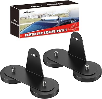 Nilet 2pccs mounting supports for LED light strip with magnetic base, solid mounting support for mounting on a hood roof light strip straight curved, 2 years warranty.. Shop with purpose at DIAYTAR NIGERIA, where diverse selection meets budget-friendly nationwide delivery.