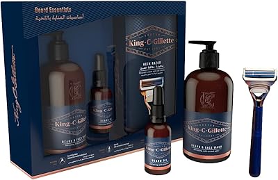 King Sea Gillette Beard and face cleaning for men 350 ml, beard oil 30 ml and neck for the neck.. Experience the ease of one-stop shopping with DIAYTAR NIGERIA's diverse catalog and nationwide delivery.