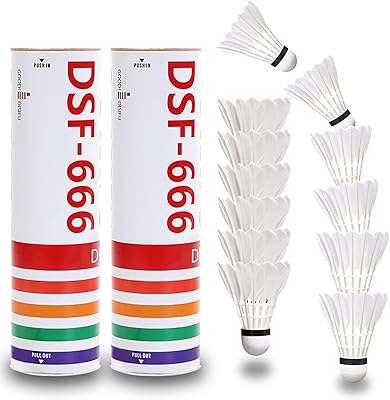 Badminton set 6 pieces Enspel of 12-piece flying rooms in goose-carded feathers with tube.. Shop for everything you need at DIAYTAR NIGERIA, with budget-friendly prices and quick delivery.
