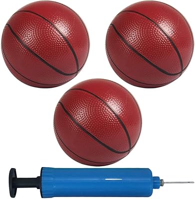 Toy & una 3-room mini basketball set interior dab Balls in PVC with pump and sports accessories at home for children (random color).. Nigeria's favorite online shopping platform, DIAYTAR offers unbeatable prices and delivery within a week.
