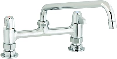 T&S 5 "Brass F-8DLX12 surface assembly with 3/8" centers and 12-inch tap nozzle holder.. Transform your shopping experience with DIAYTAR NIGERIA's vast product selection delivered at unbeatable prices.