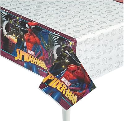 AMSCAN 571860 Spider-man plastic table tablecloth "Whipped Wonder", party gift, 137 cm x 243 cm 1 piece.. DIAYTAR Nigeria combines variety, affordability, and speed — making your online shopping experience not only enjoyable but also cost-effective.