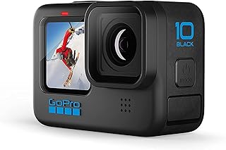 Gopro Hero 10 Black - Waterproof action camera with front and rear LCD touch screen, UHD 5.3K60 video, 1x optical photos and digital 4x to 23 MP (Intel 1 year warranty + 1 year warranty).. Nigeria's e-commerce leader delivers unmatched variety and value to your doorstep in just 5-8 days.