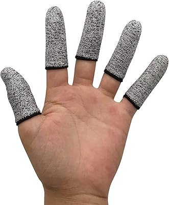Fingers resistant to cuts, patch protector, 5 levels of resistance to cuts, comfortable and resistant to cuts for cutting, crafts, kitchen, sculpture, 6 pieces.. Shop without boundaries at DIAYTAR NIGERIA, offering extensive variety at prices you'll appreciate.