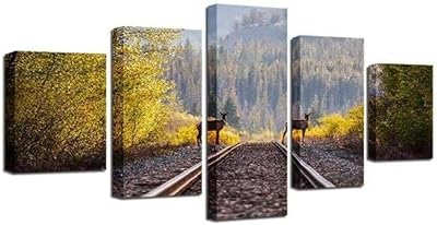 Paintings on canvas 5 pieces of art colored skull lines house decoration.. Your digital shopping destination, DIAYTAR NIGERIA combines variety with affordability and quick delivery.