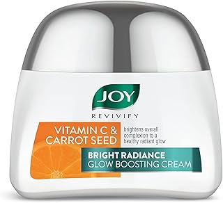 Joy Bright Radiance Glow cream with vitamin C and revify carrot seeds | Face hydrating | Unifies the complexion | yogurt | Cucumber | lightening cream | smoothing and moisturizing | UV protection - 50 ml.. Experience DIAYTAR NIGERIA, where extensive product variety meets pocket-friendly prices and reliable delivery.