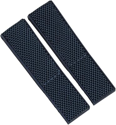 22 mm nylon rubber watch strap for Breitling Navitimer.. DIAYTAR NIGERIA: Where thousands of products meet affordable prices and reliable 5-8 day delivery.