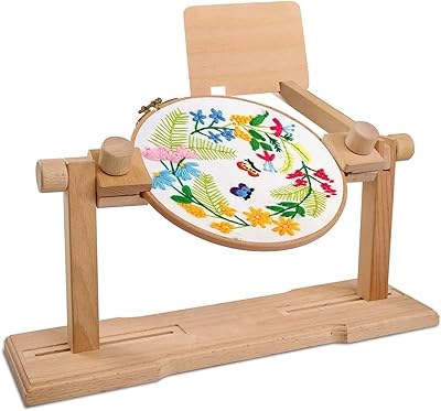 Embroidery support, adjustable and rotary embroidery hoop support, hands -free embroidery holder support for DIY craftsmanship.. Your ideal shopping companion, DIAYTAR NIGERIA offers unmatched variety with delivery within a week.
