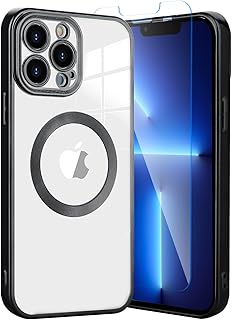 Kangar magnetic shell for iPhone 13 Pro Max [supports the Magsafe charger] wireless, anti-scratch and anti-shoc, equipped with four transparent, durable and anti-fall pads to protect the whole body-black.. Looking for a deal? DIAYTAR Nigeria has thousands waiting for you.