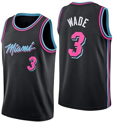 Basketball jersey for men nba miami heat#3 dwyane wade basketball classic swingman jersey without sleeves, s165 ~ 170cm.. Experience the convenience of boundless shopping with DIAYTAR NIGERIA's affordable platform and quick shipping.