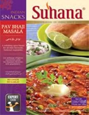 SUHANA PAV BHAJI MASALA 100 GROMES | The king of street cuisine in India.. DIAYTAR NIGERIA: Your partner in affordable online retail with reliable shipping across Nigeria.